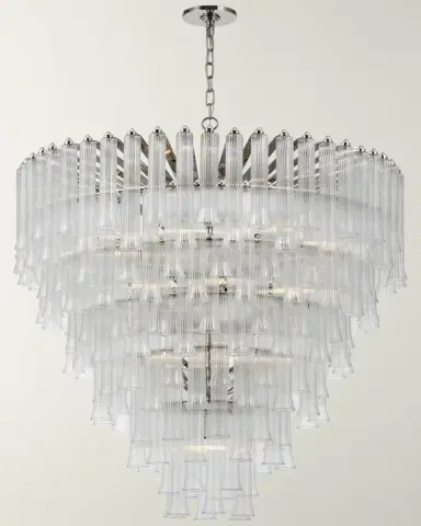 Visual Comfort Signature Lorelei X-Large Waterfall Chandelier By Julie Neill | Thumbnail 2 Visual Comfort Signature Lorelei X-Large Waterfall Chandelier By Julie Neill | Thumbnail 2