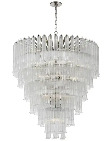 Visual Comfort Signature Lorelei X-Large Waterfall Chandelier By Julie Neill | Thumbnail 1 Visual Comfort Signature Lorelei X-Large Waterfall Chandelier By Julie Neill | Thumbnail 1