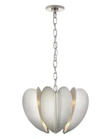 Visual Comfort Signature Danes Small Chandelier In Polished Nickel By Kate Spade New York | Thumbnail 1 Visual Comfort Signature Danes Small Chandelier In Polished Nickel By Kate Spade New York | Thumbnail 1