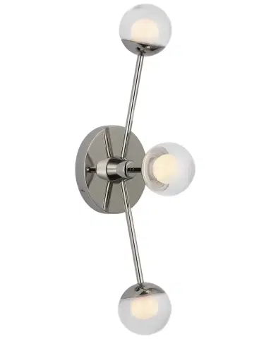 Visual Comfort Signature Alloway 19" Triple Linear Sconce By Kate Spade New York | Thumbnail 1 Visual Comfort Signature Alloway 19" Triple Linear Sconce By Kate Spade New York | Thumbnail 1