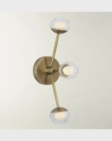 Visual Comfort Signature Alloway 19" Triple Linear Sconce By Kate Spade New York | Thumbnail 2 Visual Comfort Signature Alloway 19" Triple Linear Sconce By Kate Spade New York | Thumbnail 2