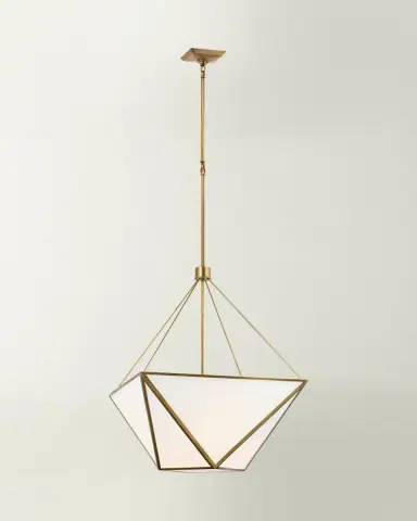 Visual Comfort Signature Lorino Large Lantern By Julie Neill | Thumbnail 2 Visual Comfort Signature Lorino Large Lantern By Julie Neill | Thumbnail 2