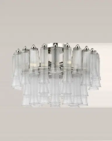 Visual Comfort Signature Lorelei 18" Semi-Flush Mount by Julie Neill | Thumbnail 2 Visual Comfort Signature Lorelei 18" Semi-Flush Mount by Julie Neill | Thumbnail 2