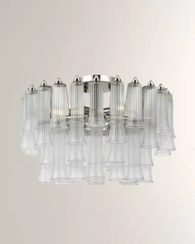 Visual Comfort Signature Lorelei 18" Semi-Flush Mount by Julie Neill | Thumbnail 3 Visual Comfort Signature Lorelei 18" Semi-Flush Mount by Julie Neill | Thumbnail 3