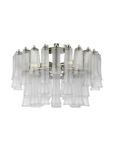 Visual Comfort Signature Lorelei 18" Semi-Flush Mount by Julie Neill | Thumbnail 1 Visual Comfort Signature Lorelei 18" Semi-Flush Mount by Julie Neill | Thumbnail 1