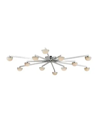 Visual Comfort Signature Pedra Grande Staggered Arm Flush Mount | Thumbnail 1 Visual Comfort Signature Pedra Grande Staggered Arm Flush Mount | Thumbnail 1