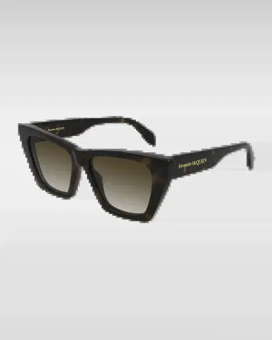 McQueen Logo Acetate Cat-Eye Sunglasses | Thumbnail 2 McQueen Logo Acetate Cat-Eye Sunglasses | Thumbnail 2