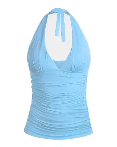 La Blanca Island Goddess Halter Tankini Swim Top | Thumbnail 1 La Blanca Island Goddess Halter Tankini Swim Top | Thumbnail 1