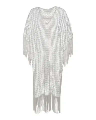 La Blanca Open-Knit Crochet Caftan Coverup | Thumbnail 1 La Blanca Open-Knit Crochet Caftan Coverup | Thumbnail 1