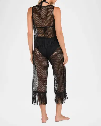 La Blanca Open-Knit Crochet Tank Top | Thumbnail 3 La Blanca Open-Knit Crochet Tank Top | Thumbnail 3