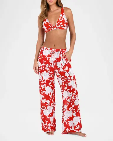 L'AGENCE Geraldine Ikebana Pants | Thumbnail 2 L'AGENCE Geraldine Ikebana Pants | Thumbnail 2