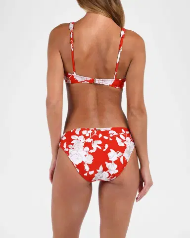 L'AGENCE Lexie Ikebana Bikini Top | Thumbnail 3 L'AGENCE Lexie Ikebana Bikini Top | Thumbnail 3