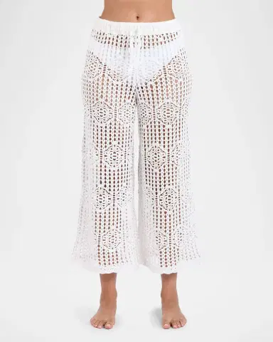 La Blanca Waverly Crochet Cropped Pants | Thumbnail 4 La Blanca Waverly Crochet Cropped Pants | Thumbnail 4