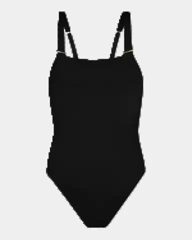 La Blanca Plus Size LB Luxe Square-Neck One-Piece Swimsuit | Thumbnail 2 La Blanca Plus Size LB Luxe Square-Neck One-Piece Swimsuit | Thumbnail 2