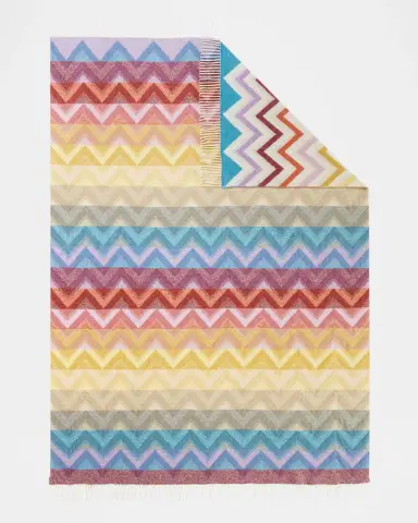 Missoni Home Watamu Wool-Blend Throw, 51" x 75" | Thumbnail 3 Missoni Home Watamu Wool-Blend Throw, 51" x 75" | Thumbnail 3