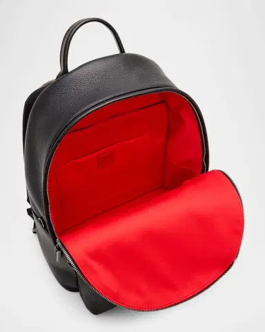 Christian Louboutin Men's Nostalgic Calf Empire Leather Backpack | Thumbnail 4 Christian Louboutin Men's Nostalgic Calf Empire Leather Backpack | Thumbnail 4