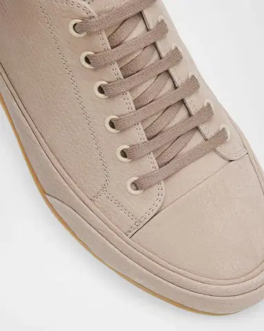 Brioni Men's Tennis Leather Tonal-Midsole Low-Top Sneakers | Thumbnail 3 Brioni Men's Tennis Leather Tonal-Midsole Low-Top Sneakers | Thumbnail 3