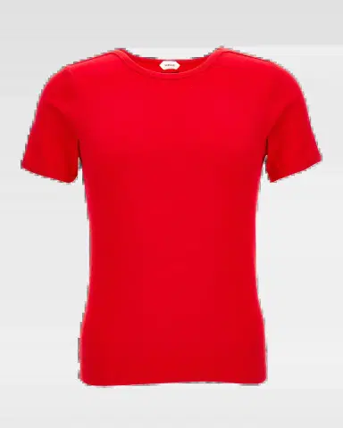 Versace Men's Ribbed Crewneck T-Shirt | Thumbnail 2 Versace Men's Ribbed Crewneck T-Shirt | Thumbnail 2