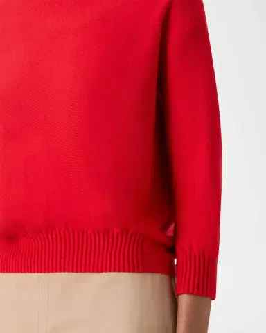 Akris punto Merino Wool Knit Crewneck Sweater | Thumbnail 5 Akris punto Merino Wool Knit Crewneck Sweater | Thumbnail 5