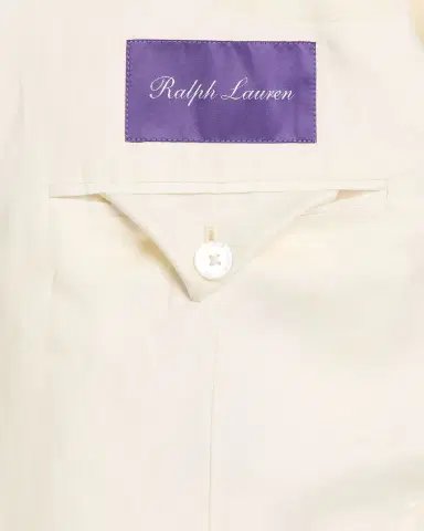 Ralph Lauren Purple Label Men's Kent Linen Peak Lapel Double-Breasted Sport Coat | Thumbnail 6 Ralph Lauren Purple Label Men's Kent Linen Peak Lapel Double-Breasted Sport Coat | Thumbnail 6