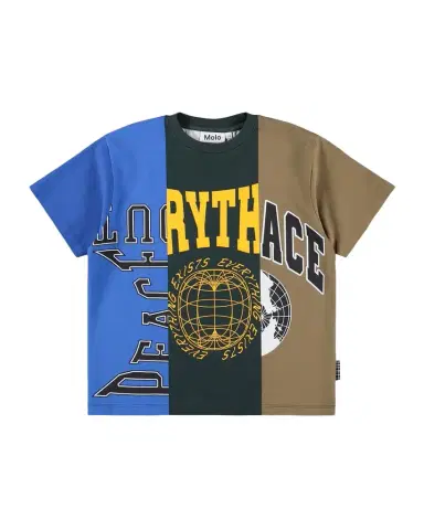 MOLO Boy's Rodney Mash Up Taxus Cotton T-Shirt, Size -12 | Thumbnail 1 MOLO Boy's Rodney Mash Up Taxus Cotton T-Shirt, Size -12 | Thumbnail 1