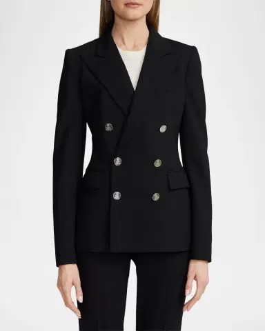 Ralph Lauren Collection Camden Wool Crepe Jacket | Thumbnail 3 Ralph Lauren Collection Camden Wool Crepe Jacket | Thumbnail 3