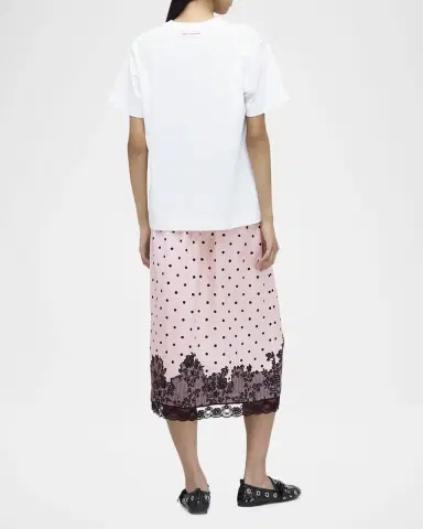 Marc Jacobs Ribbon Logo Oversized Tee | Thumbnail 2 Marc Jacobs Ribbon Logo Oversized Tee | Thumbnail 2