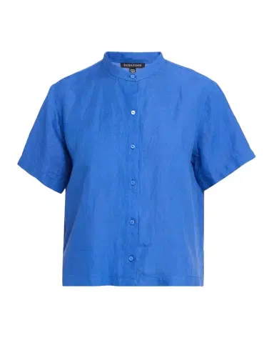 Eileen Fisher Button-Down Organic Linen Shirt | Thumbnail 1 Eileen Fisher Button-Down Organic Linen Shirt | Thumbnail 1