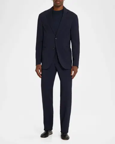 Emporio Armani Men's Stretch Wool Single-Breasted Sport Coat | Thumbnail 2 Emporio Armani Men's Stretch Wool Single-Breasted Sport Coat | Thumbnail 2