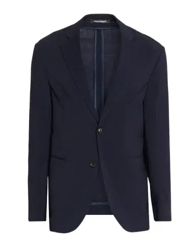 Emporio Armani Men's Stretch Wool Single-Breasted Sport Coat | Thumbnail 1 Emporio Armani Men's Stretch Wool Single-Breasted Sport Coat | Thumbnail 1