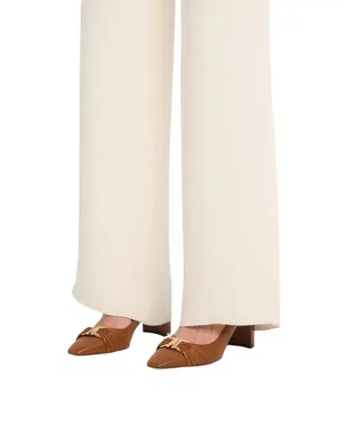 FERRAGAMO Tillya 70mm Leather Block-Heel Pumps with Gancini Ornament | Thumbnail 1 FERRAGAMO Tillya 70mm Leather Block-Heel Pumps with Gancini Ornament | Thumbnail 1