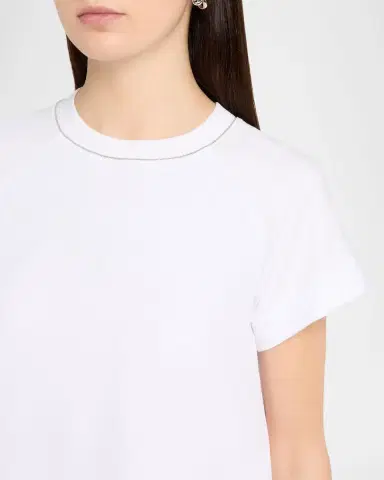 Peserico Crewneck Raglan-Sleeve Linen Shirt | Thumbnail 5 Peserico Crewneck Raglan-Sleeve Linen Shirt | Thumbnail 5