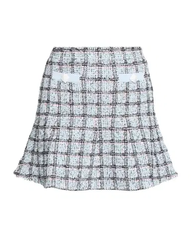 Self-Portrait Check Knit Mini Skirt | Thumbnail 1 Self-Portrait Check Knit Mini Skirt | Thumbnail 1