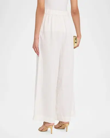 Cara Cara Linen Palazzo Pants | Thumbnail 3 Cara Cara Linen Palazzo Pants | Thumbnail 3