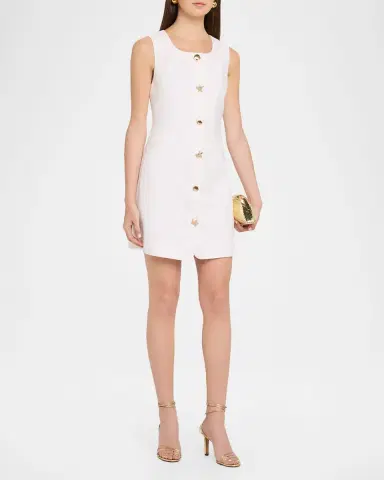 Cara Cara Rhapsody Linen Mini Dress | Thumbnail 4 Cara Cara Rhapsody Linen Mini Dress | Thumbnail 4