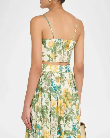 Cara Cara Greenfield Floral Belted Maxi Skirt | Thumbnail 3 Cara Cara Greenfield Floral Belted Maxi Skirt | Thumbnail 3