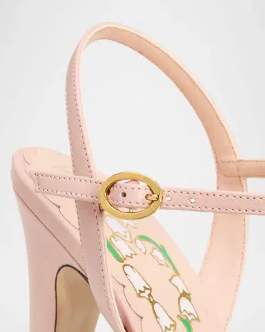 Valentino Garavani 130mm Bowow Leather Platform Sandals | Thumbnail 4 Valentino Garavani 130mm Bowow Leather Platform Sandals | Thumbnail 4