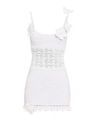 Retrofête Orleane Crochet Mini Dress | Thumbnail 1 Retrofête Orleane Crochet Mini Dress | Thumbnail 1