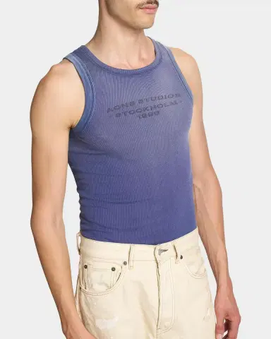 Acne Studios Men's K-Eitch Ribbed Logo Tank Top | Thumbnail 5 Acne Studios Men's K-Eitch Ribbed Logo Tank Top | Thumbnail 5
