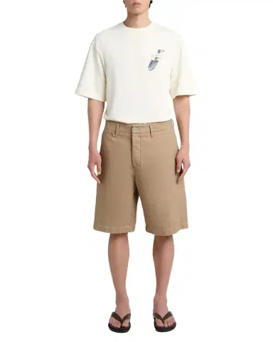 Jacquemus Men's Cotton Wide Leg Le Shorts | Thumbnail 1 Jacquemus Men's Cotton Wide Leg Le Shorts | Thumbnail 1