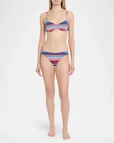 Solid & Striped The Eva Striped Bikini Bottoms | Thumbnail 2 Solid & Striped The Eva Striped Bikini Bottoms | Thumbnail 2