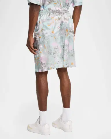Off-White Men's Land Sky Viscose Shorts | Thumbnail 3 Off-White Men's Land Sky Viscose Shorts | Thumbnail 3