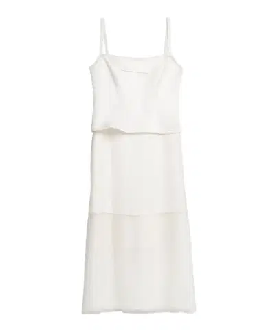 Jason Wu Collection Sleeveless Washed Twill Layered Midi Dress | Thumbnail 1 Jason Wu Collection Sleeveless Washed Twill Layered Midi Dress | Thumbnail 1