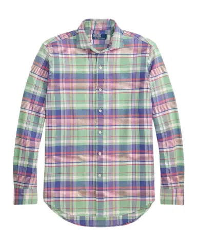 Polo Ralph Lauren Men's Classic Fit Plaid Flannel Button-Down Shirt | Thumbnail 1 Polo Ralph Lauren Men's Classic Fit Plaid Flannel Button-Down Shirt | Thumbnail 1