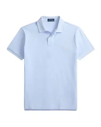 Polo Ralph Lauren Men's Cotton Mesh Embroidered-Pony Polo Shirt | Thumbnail 1 Polo Ralph Lauren Men's Cotton Mesh Embroidered-Pony Polo Shirt | Thumbnail 1