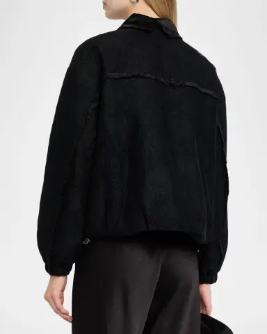 Jason Wu Collection Frayed Jacquard Jacket | Thumbnail 3 Jason Wu Collection Frayed Jacquard Jacket | Thumbnail 3