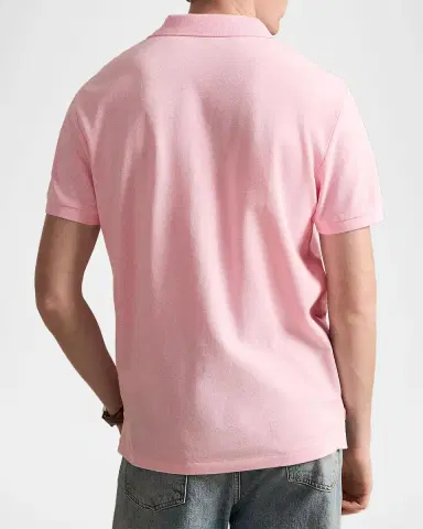 Polo Ralph Lauren Men's Cotton Mesh Embroidered-Pony Polo Shirt | Thumbnail 3 Polo Ralph Lauren Men's Cotton Mesh Embroidered-Pony Polo Shirt | Thumbnail 3