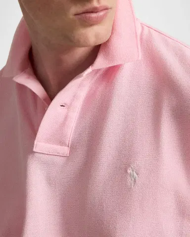 Polo Ralph Lauren Men's Cotton Mesh Embroidered-Pony Polo Shirt | Thumbnail 5 Polo Ralph Lauren Men's Cotton Mesh Embroidered-Pony Polo Shirt | Thumbnail 5