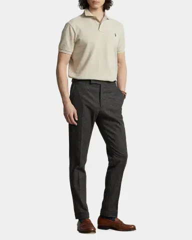 Polo Ralph Lauren Men's Basic Mesh Cotton Polo Shirt | Thumbnail 2 Polo Ralph Lauren Men's Basic Mesh Cotton Polo Shirt | Thumbnail 2
