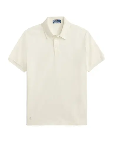Polo Ralph Lauren Men's Pointelle Jersey Knit Polo Shirt | Thumbnail 1 Polo Ralph Lauren Men's Pointelle Jersey Knit Polo Shirt | Thumbnail 1